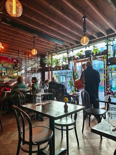 Yada's Kitchen interior — bohemian and welcoming